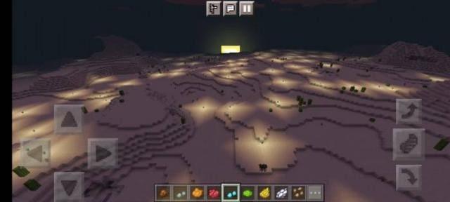 Освещение биома рудными цветами