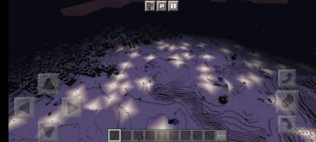 Свечение от рудных цветов