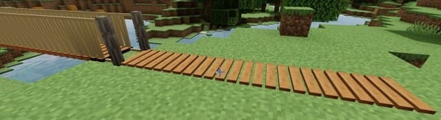 Дорожка и мост