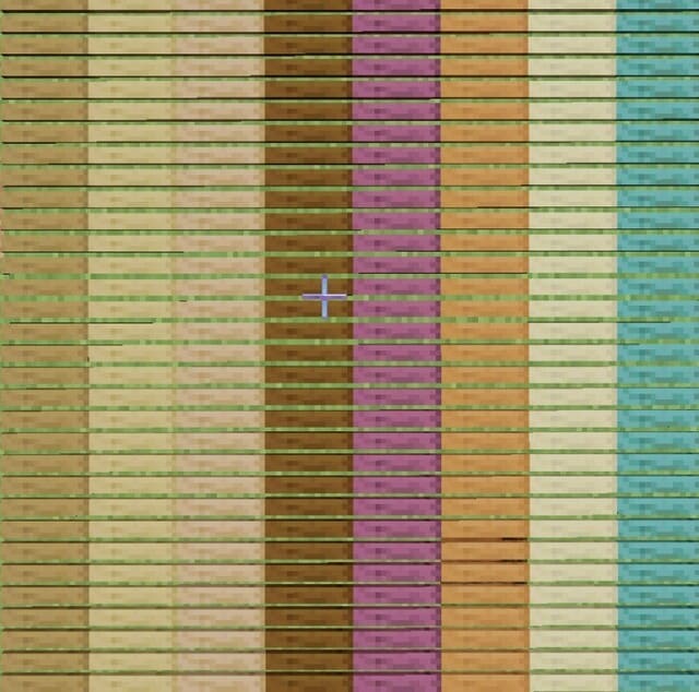 Разноцветные виды деревянных дорожек