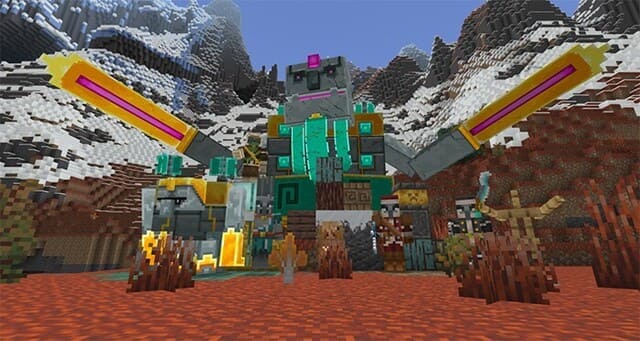 Предметы и мобы дополнения