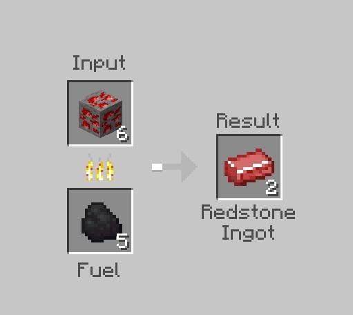 Редстоун слиток