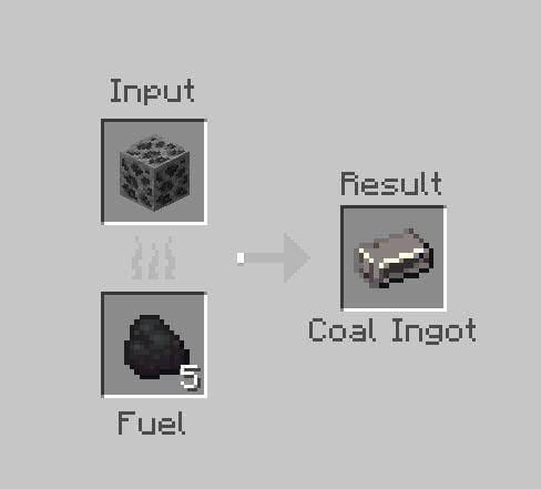 Угольный слиток