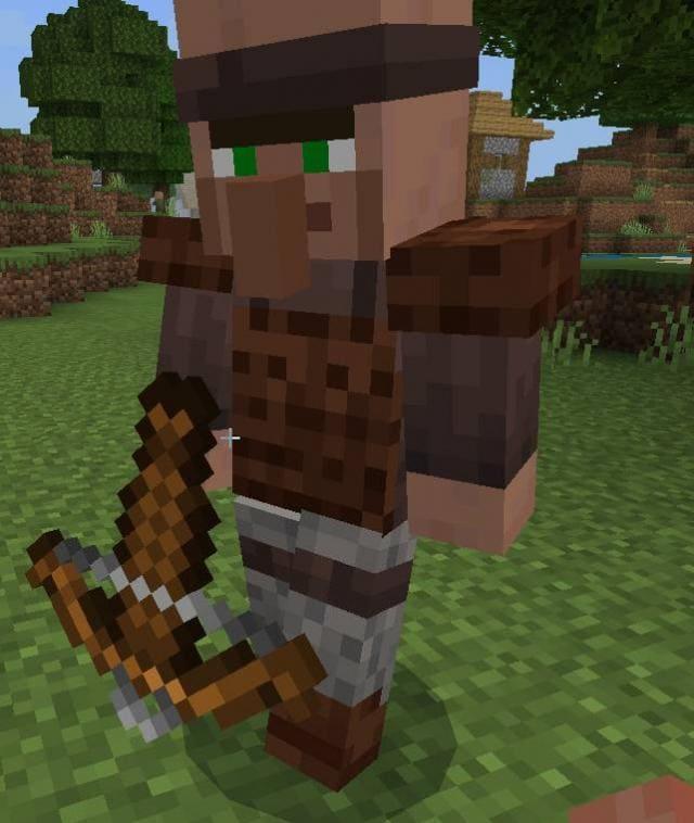 Дальний тип атаки деревенского жителя