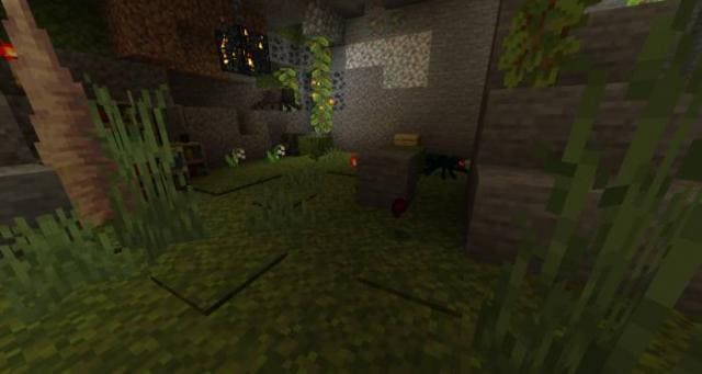 Жилище пауков в пещерах