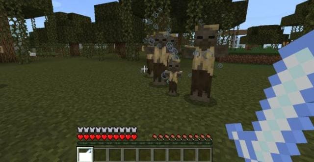 Пользователь сражается с кадаврами