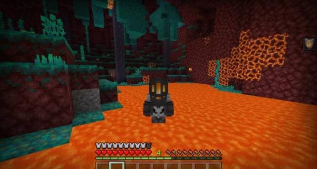 Поножи кузнеца на игроке