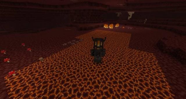 Кузнец стоит на магме