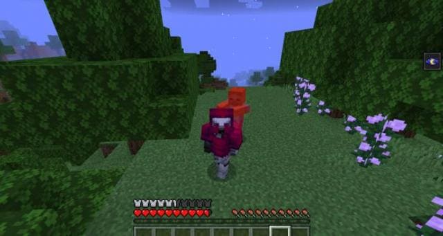 Смертоносный нагрудник на игроке