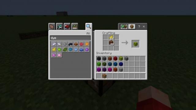 Желтая редстоун лампа