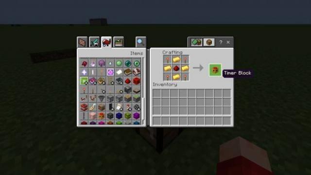Крафт блока-таймера