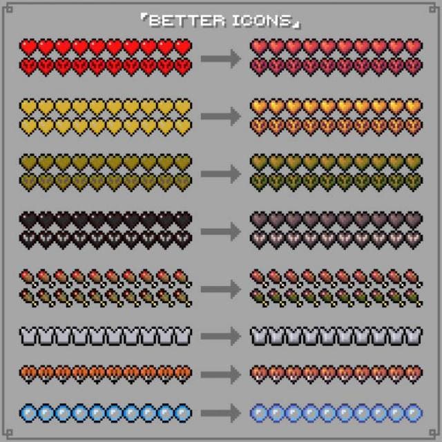 Изменение иконок в игре