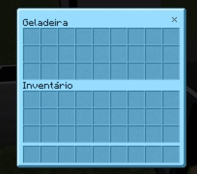 Голубой цвет инвентаря