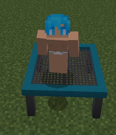 Игрок на батуте