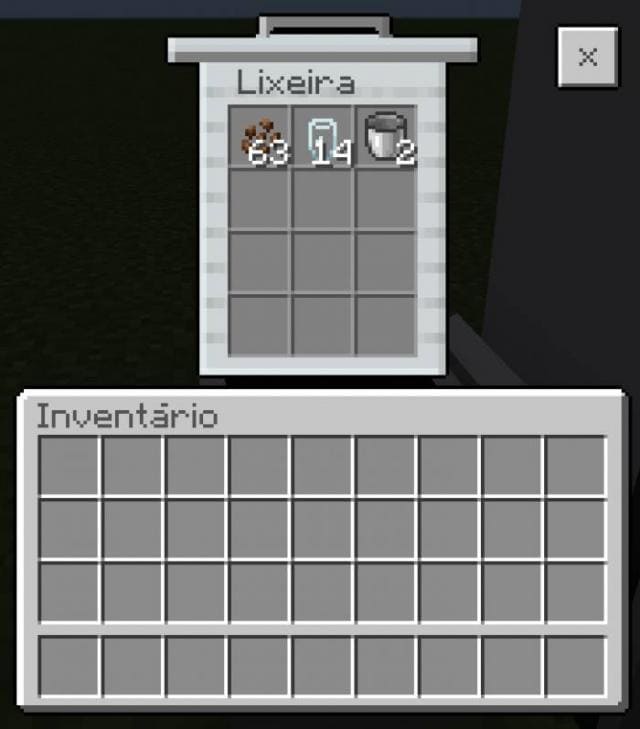 Инвентарь мусорного ведра