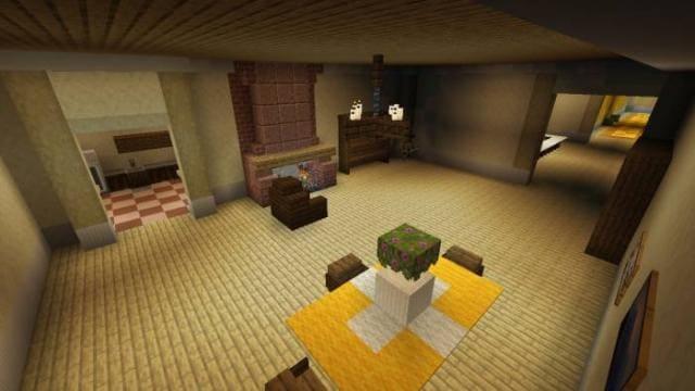 Комната в бежевом стиле