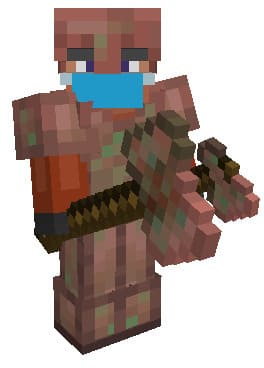 Обнаженная медная броня