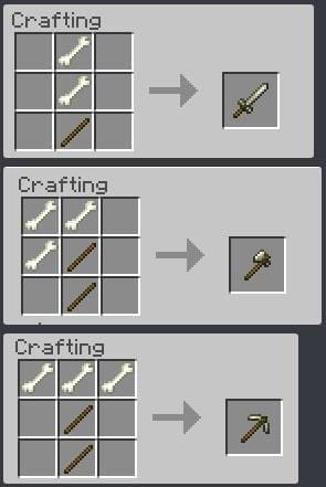 Крафт костяных вещей