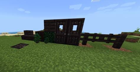 Темная древесина