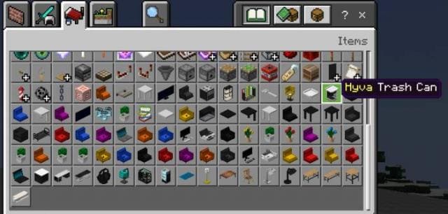 Разнообразные блоки в творческом инвентаре