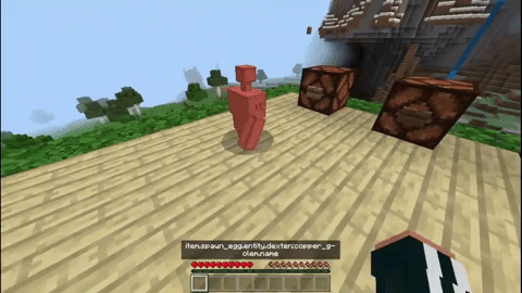 Голем нажимает на кнопки