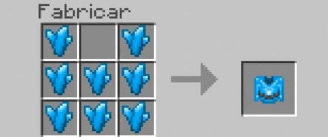 Нагрудник из голубого топаза