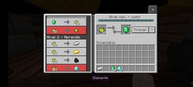 Покупка предметов в деревне