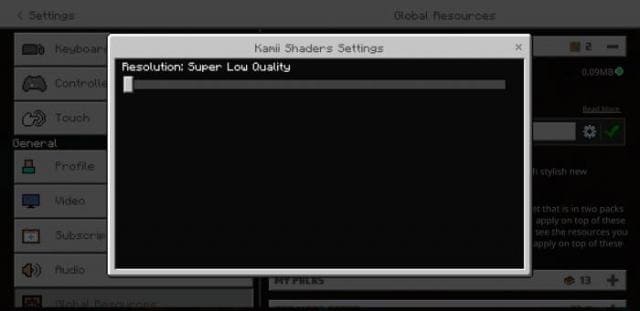Изменение настроек качества обработки текстур для использования как на слабых, так и на мощных устройствах