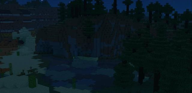 Присоединение леса к пустыне