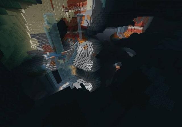 Обширная пещера с дырой