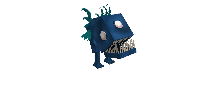 Анимация смерти морского дьявола