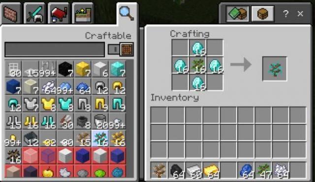 Крафт алмазного саженца