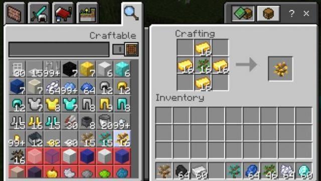 Крафт золотого саженца