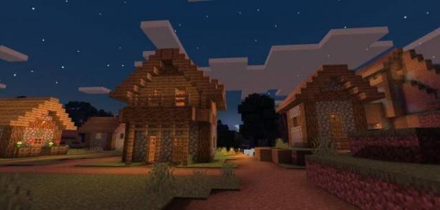 Ночь в деревне