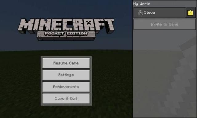 Экран паузы в игре