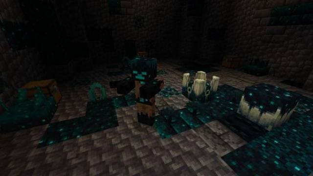 Зомби в замке темных глубин