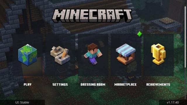 Главное меню игры