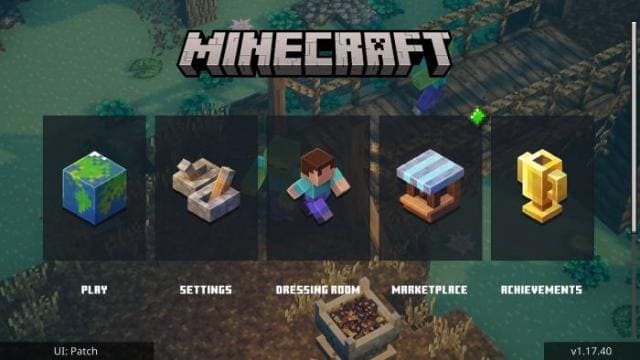 Главное меню после обновления дополнения