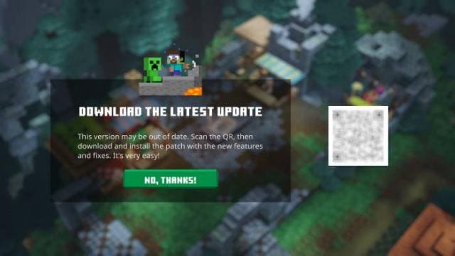 Загрузка обновления для дополнения