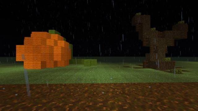 Большая оранжевая тыква