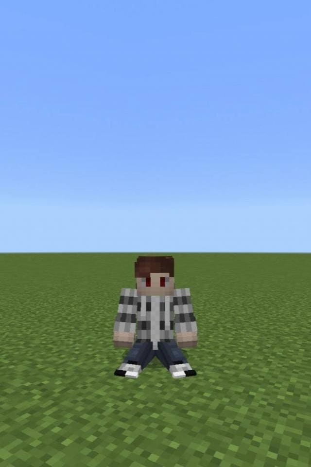 Игрок сидит на траве