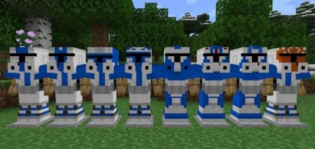 Броня солдатов 501-го легиона