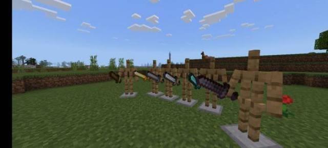 Мечи с пользовательскими текстурами