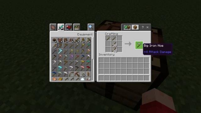 Большая железная мотыга