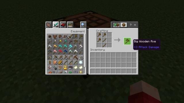 Большой деревянный топор