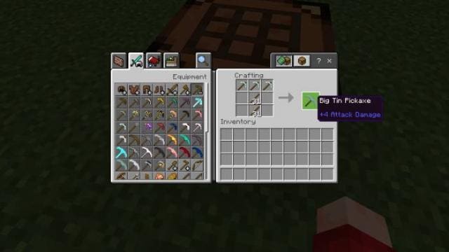 Большая оловянная кирка