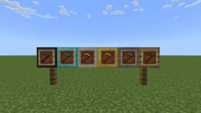 Виды больших мотыг