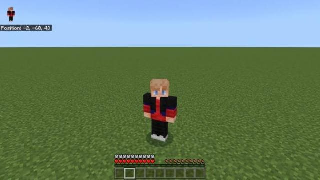 Игрок в невидимом снаряжении