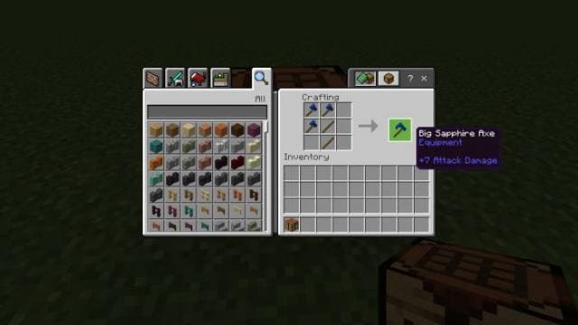 Большой сапфировый топор