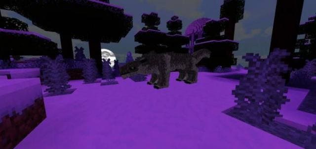 Уарго в зимнем биоме